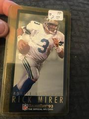 Rick Mirer #2 Football Cards 1993 Fleer Gameday Rookie Standouts Prices