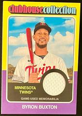Byron Buxton #CCR-BBU Baseball Cards 2024 Topps Heritage Clubhouse Collection Relic Prices