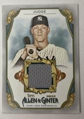 Aaron Judge #AGRB-AJ Baseball Cards 2022 Topps Allen & Ginter Relics B Prices