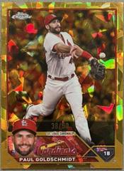 Paul Goldschmidt [Gold] Baseball Cards 2023 Topps Chrome Sapphire Prices