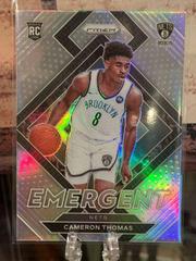 Cameron Thomas [Silver Prizm] #4 Basketball Cards 2021 Panini Prizm Emergent Prices