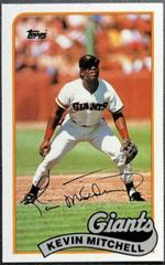 Kevin Mitchell #159 Baseball Cards 1989 Topps Ljn Baseball Talk Prices