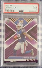 James Cook [Purple] #115 Football Cards 2022 Panini XR Prices