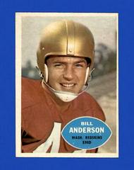Bill Anderson #126 Football Cards 1960 Topps Prices
