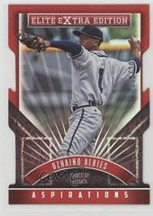 Ozhaino Albies [Aspirations Die Cut] Baseball Cards 2015 Panini Elite Extra Edition Prices