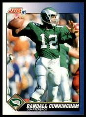 Randall Cunningham #12 Football Cards 1991 Score Prices