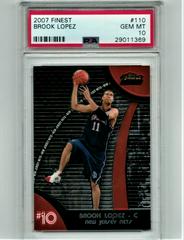 Brook Lopez Basketball Cards 2007 Finest Prices