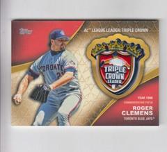 Roger Clemens #CA-RC Baseball Cards 2023 Topps Crowning Achievements Commemorative Patch Prices
