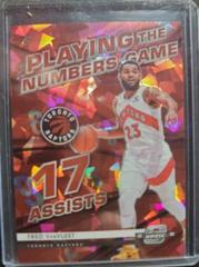 Fred VanVleet [Red Ice] #25 Basketball Cards 2021 Panini Contenders Optic Playing the Numbers Game Prices