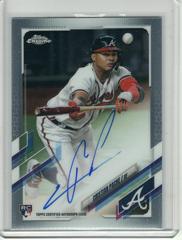 Cristian Pache #RA-CP Baseball Cards 2021 Topps Chrome Rookie Autographs Prices