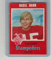 Basil Bark #119 Football Cards 1971 O Pee Chee CFL Prices