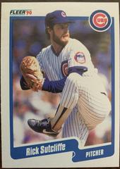 Rick Sutcliffe #43 Baseball Cards 1990 Fleer Prices