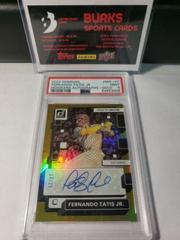 Fernando Tatis Jr. [Gold] Baseball Cards 2022 Panini Donruss Monikers Autographs Prices