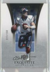 David Carr Football Cards 2005 Upper Deck Exquisite Collection Prices