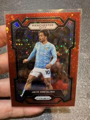 Jack Grealish [Breakaway Red] #1 Soccer Cards 2023 Panini Prizm Premier League Prices