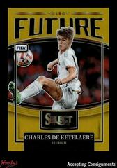Charles De Ketelaere [Gold] Soccer Cards 2022 Panini Select FIFA Future Prices