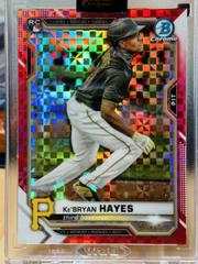 Ke'Bryan Hayes [X Red Xfractor] #29 Baseball Cards 2021 Bowman Chrome Prices