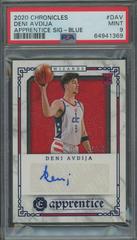 Deni Avdija [Blue] #APR-DAV Basketball Cards 2020 Panini Chronicles Apprentice Signatures Prices