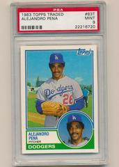 Alejandro Pena Baseball Cards 1983 Topps Traded Prices