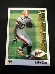 Andre Davis [Gold] Football Cards 2002 Upper Deck Authentics Prices
