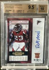 Robert Alford [Arms Down Autograph Cracked Ice] Football Cards 2013 Panini Contenders Prices