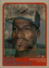 Fred McGriff Baseball Cards 1988 Sportflics Prices
