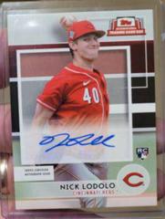 Nick Lodolo #AC-NL Baseball Cards 2022 Topps International Trading Card Day Autographs Prices
