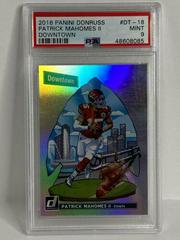 Patrick Mahomes II Football Cards 2018 Donruss Downtown Prices