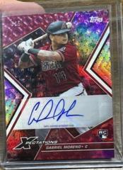 Gabriel Moreno [Plasma Pink] Baseball Cards 2023 Topps Xpectations Autographs Prices