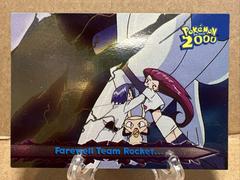 Farewell Team Rocket [Foil] #55 Pokemon 2000 Topps Movie Prices