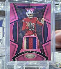 Josh Allen [Pink] #MMPE-2 Football Cards 2023 Panini Certified Materials Mirror Prices