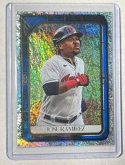 Jose Ramirez [Blue] #10 Baseball Cards 2021 Topps Gallery Prices