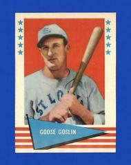 Goose Goslin #35 Baseball Cards 1961 Fleer Prices