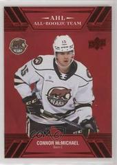 Connor McMichael [Red] #R-5 Hockey Cards 2021 Upper Deck AHL All Rookie Team Prices