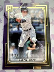 Aaron Judge [Amethyst] Baseball Cards 2023 Topps Museum Collection Prices