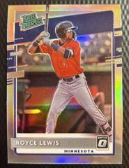 Royce Lewis [Holo] #RP-5 Baseball Cards 2020 Panini Donruss Optic Rated Prospects Prices