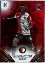 Yankuba Minteh [Red Foilboard] #165 Soccer Cards 2023 Topps UEFA Club Prices
