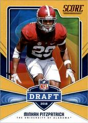 Minkah Fitzpatrick [Gold] #4 Football Cards 2018 Score NFL Draft Prices