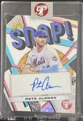 Pete Alonso Baseball Cards 2023 Topps Pristine Oh Snap Autographs Prices