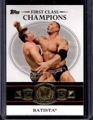 Batista Wrestling Cards 2012 Topps WWE First Class Champions Prices