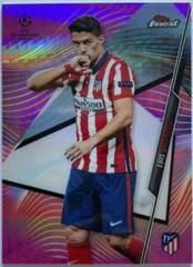 Luis Suarez [Pink Refractor] Soccer Cards 2020 Topps Finest UEFA Champions League Prices