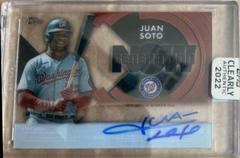 Juan Soto #GNA-JS Baseball Cards 2022 Topps Clearly Authentic Generation Now Autographs Prices