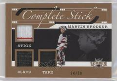 Martin Brodeur [Bronze] Hockey Cards 2021 Leaf Lumber Complete Stick Prices