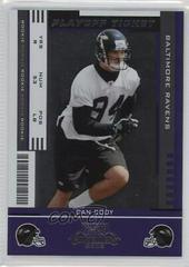 Dan Cody [Playoff Ticket] Football Cards 2005 Playoff Contenders Prices