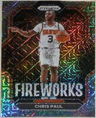 Chris Paul [Mojo] #11 Basketball Cards 2022 Panini Prizm Fireworks Prices