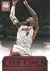 Lebron James #6 Basketball Cards 2012 Panini Elite Craftsmen Prices