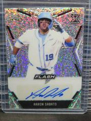 Aaron Sabato #BA-AS1 Baseball Cards 2020 Leaf Flash Autographs Prices