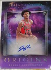 Julian Phillips [Purple FOTL] #15 Basketball Cards 2023 Panini Origins Rookie Autograph Prices