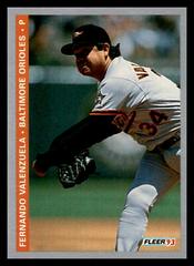 Fernando Valenzuela #F-166 Baseball Cards 1993 Fleer Final Edition Prices