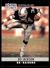 Bo Jackson #155 Football Cards 1990 Pro Set FACT Cincinnati Prices